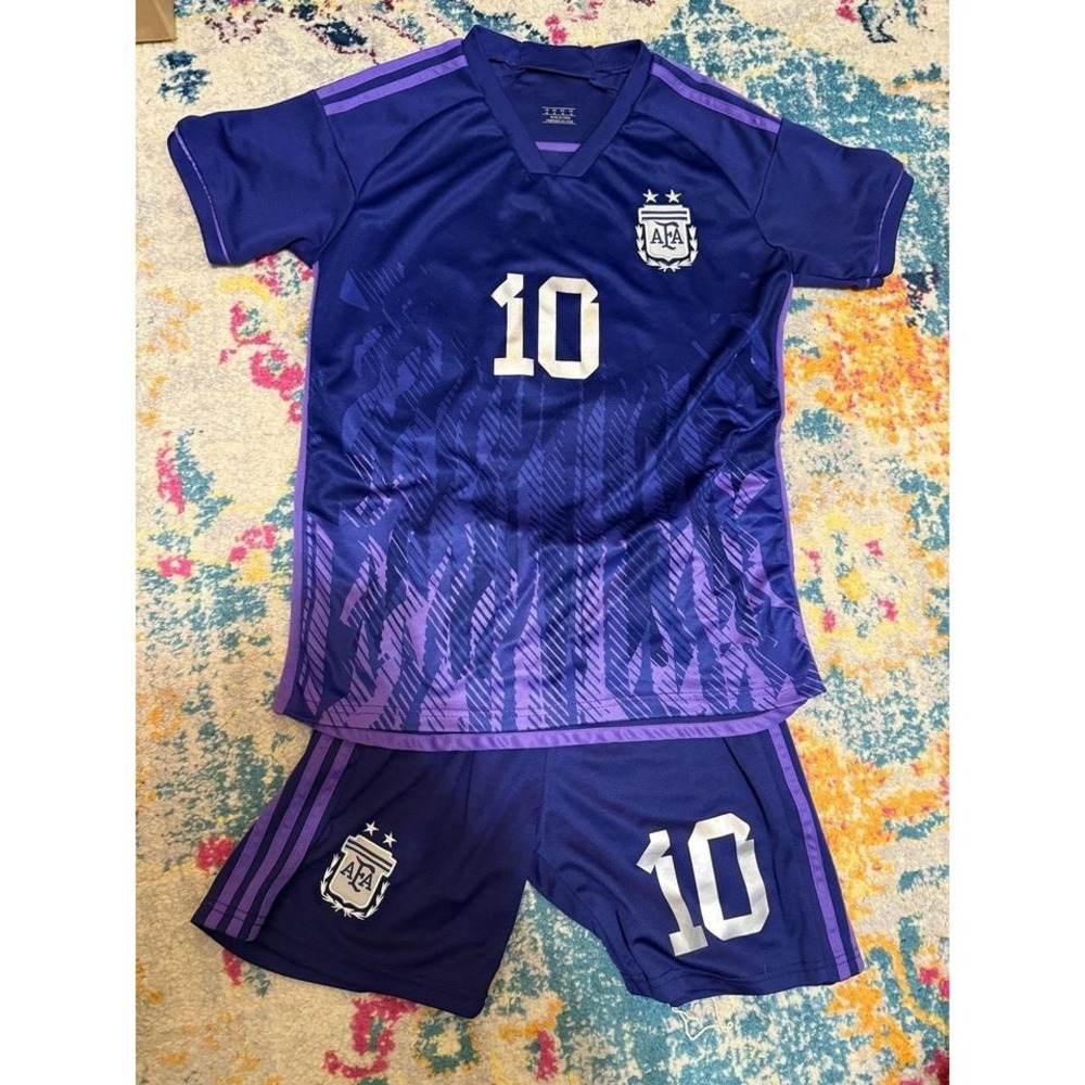 Messi #10 Argentina Uniform Set